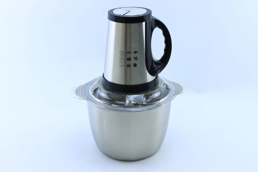 Multifunctional Electric Meat Grinder and Slicer with Large Capacity European and American Household Meter