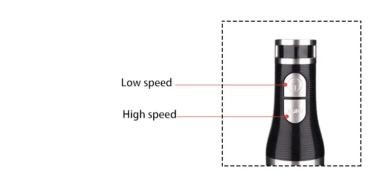 160ow Big Power Electric Stainless Steel Housing Hand Stick Blender