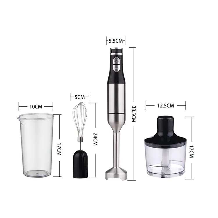 160ow Big Power Electric Stainless Steel Housing Hand Stick Blender