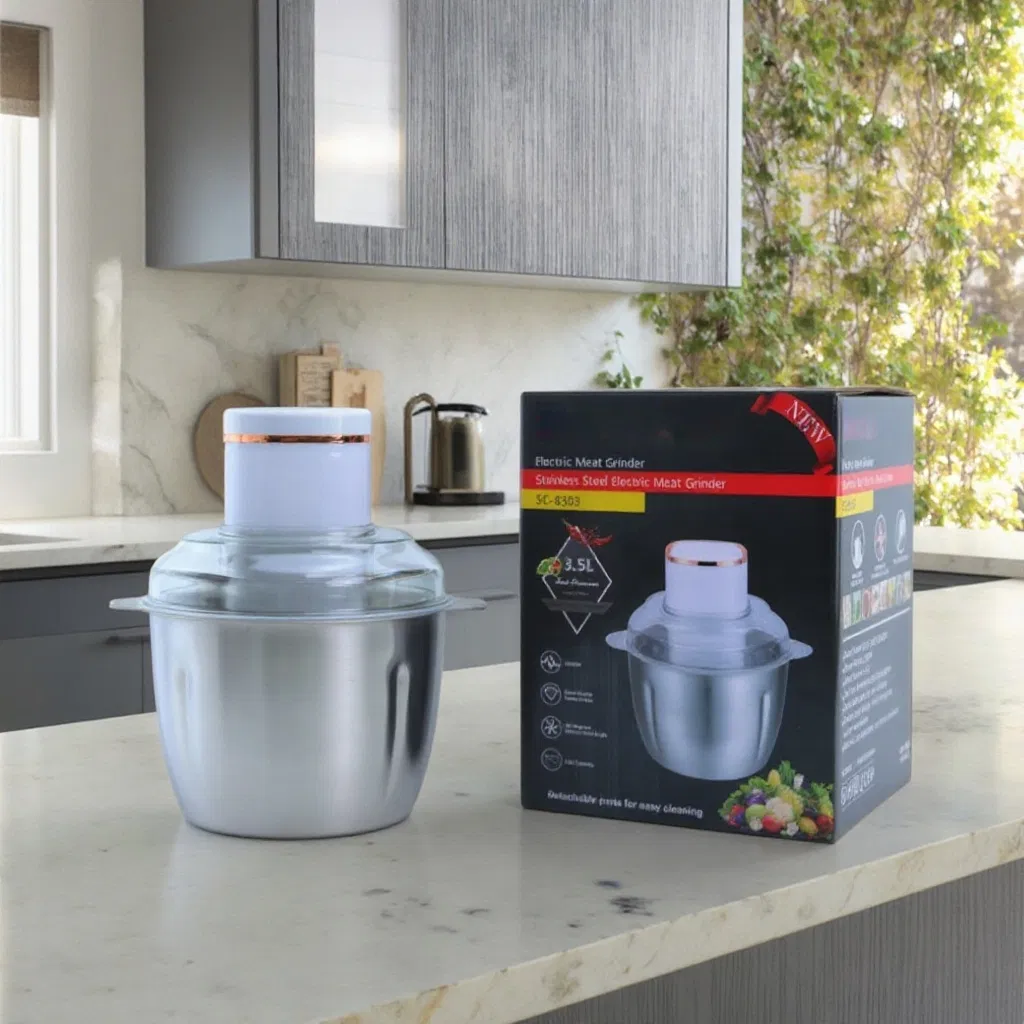 Electric Meat Grinder Manual Mixer Household Copper Motor Fufu Pounding Yam Pounding Machine