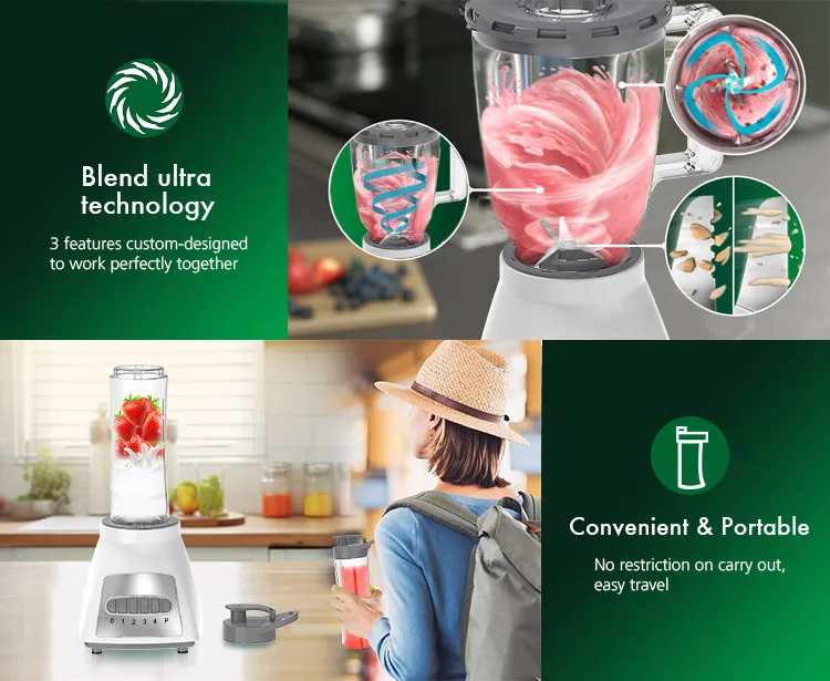 Kitchen Best High Quality Licuadora Portable Mini Smoothie Fruit Juicer Mixer Food Juice Blender Machine