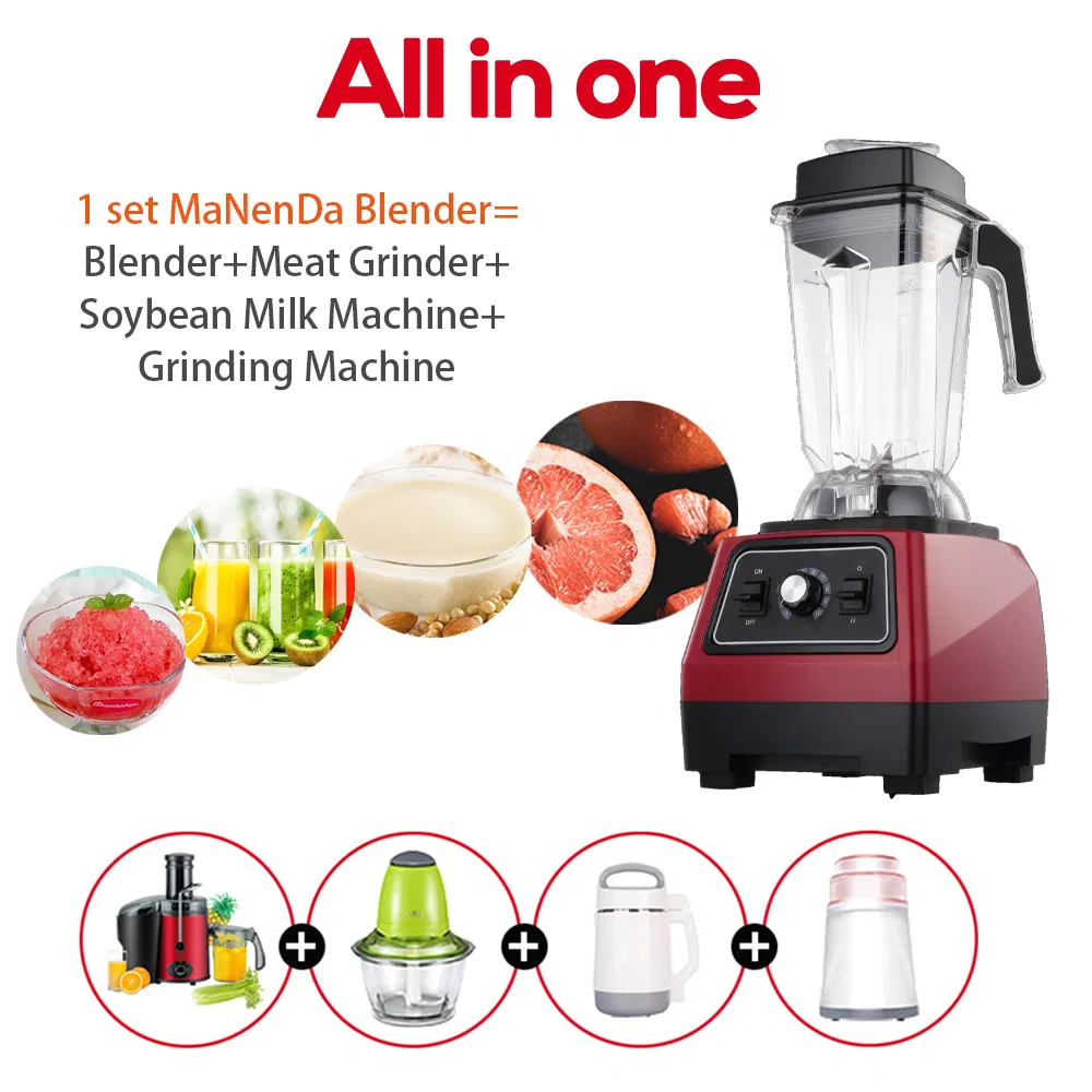 New 2500ml 3HP Heavy Duty Proefssional Smoothie Commercial Bar Blender