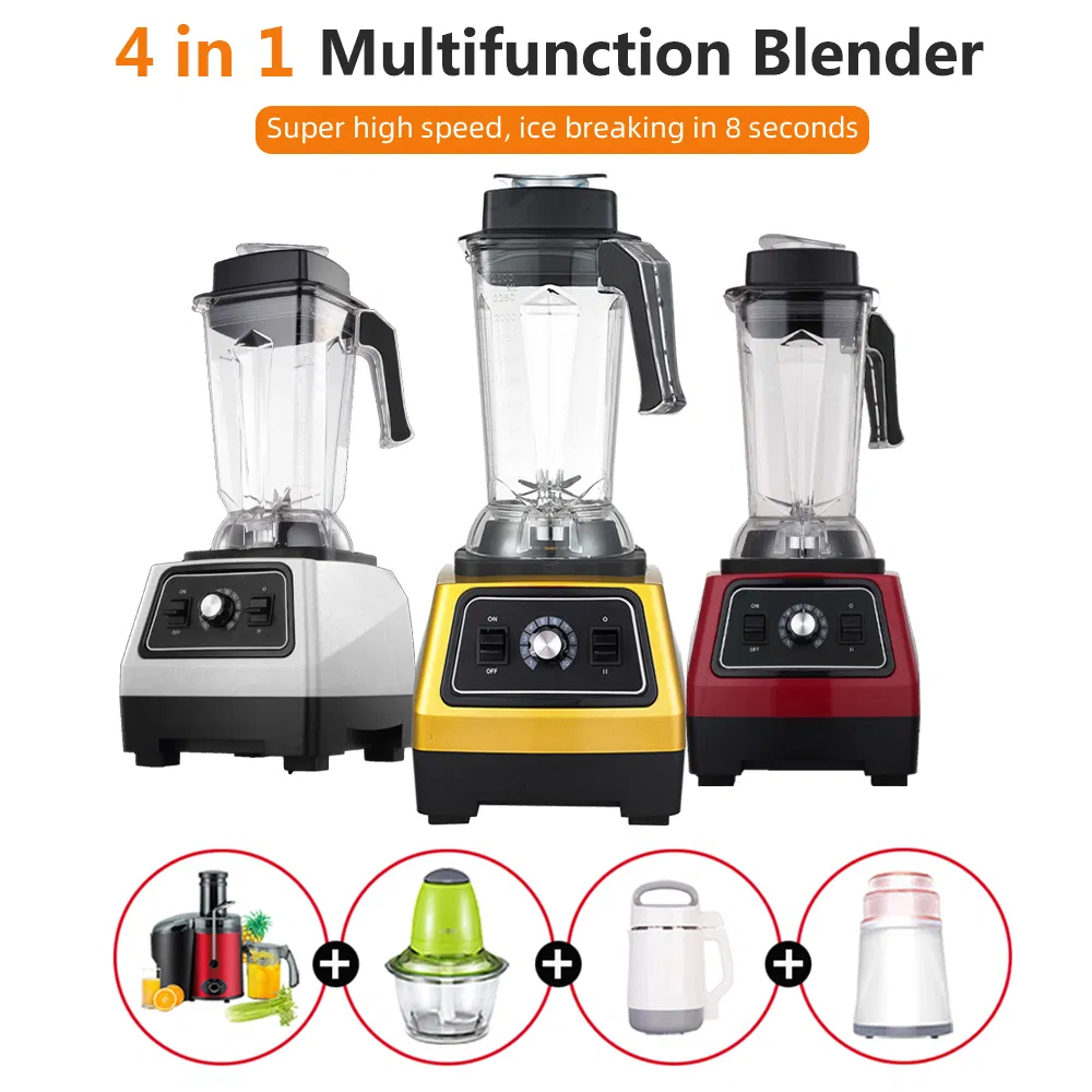 New 2500ml 3HP Heavy Duty Proefssional Smoothie Commercial Bar Blender
