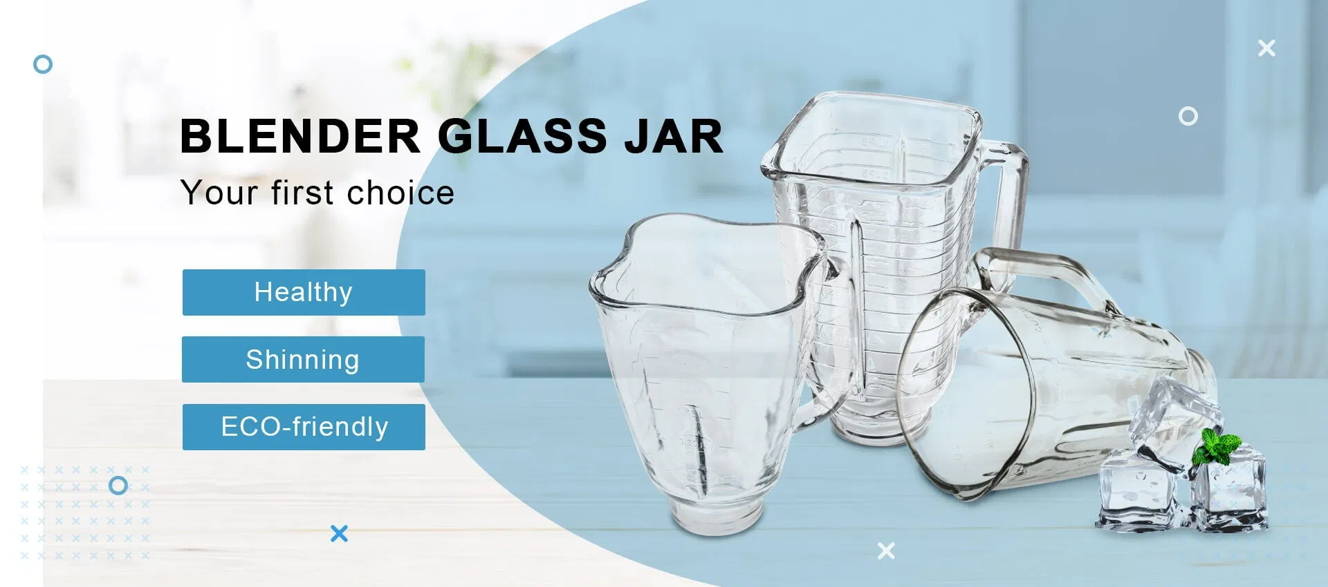 High Quality Round Glass Jar National 999 Mixer Electronic Food Blender 1.5L