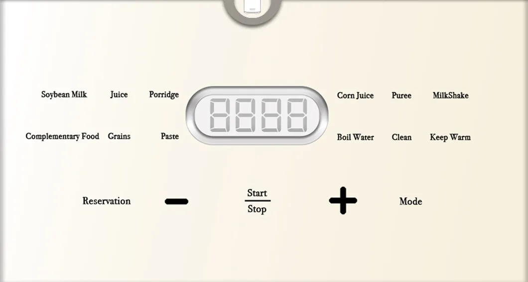 1.5L Eggshell-White Quiet Blender with Soundproof Cover