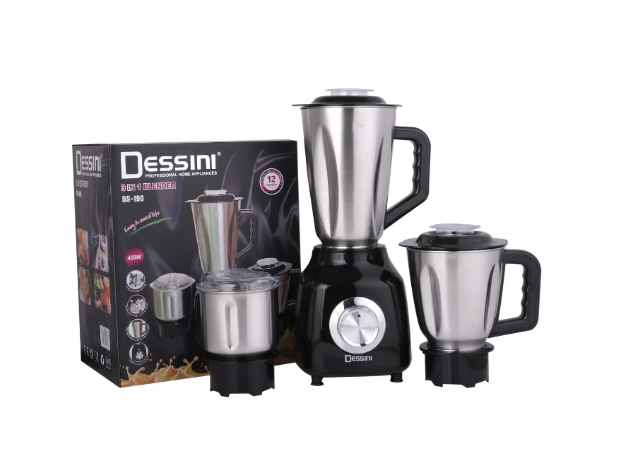 Dessini Professional 3 in 1 Electric Kitchen Juicer Blender