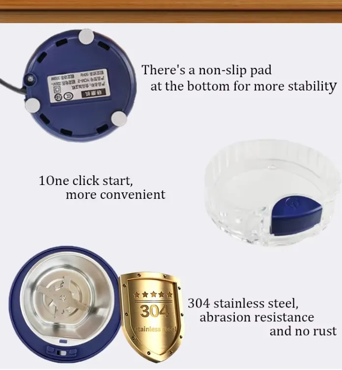 Powerful Hand-Held Blender for Smoothies and Soups, Easy to Use