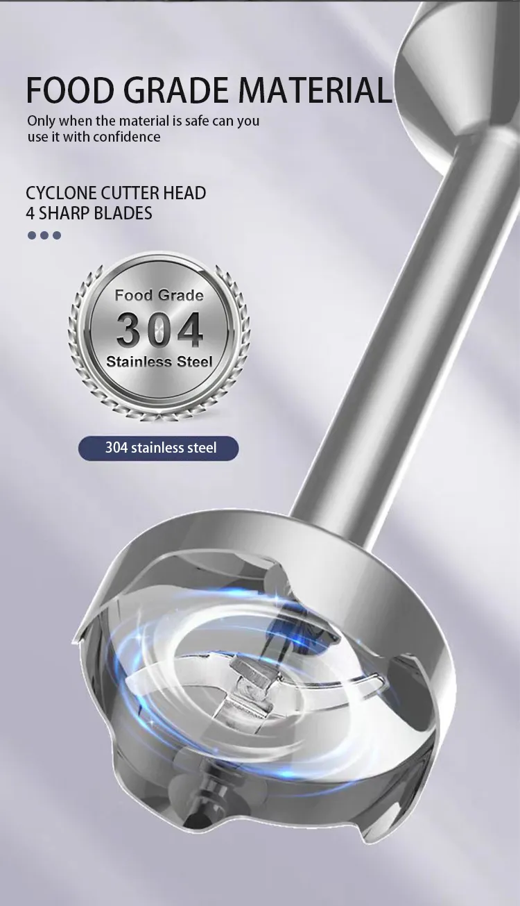High Quality Hand Blender& Stick Blender& Food Processor& Food Mixer