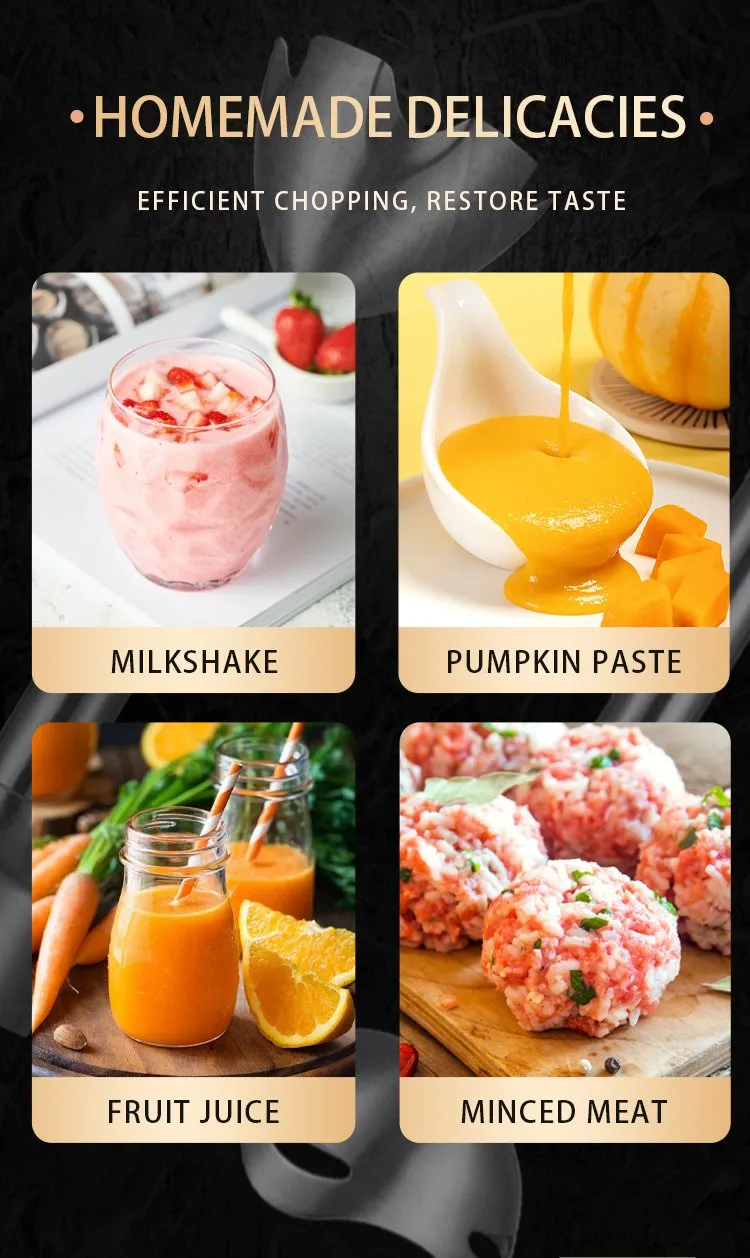 High Quality Hand Blender& Stick Blender& Food Processor& Food Mixer