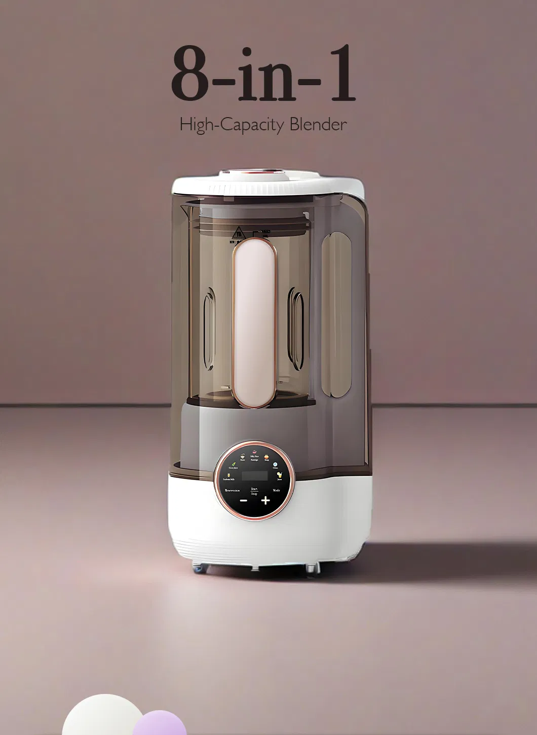 Hot Sales 1.65L Family Use Nosie Reduction Powerful Compact Blender