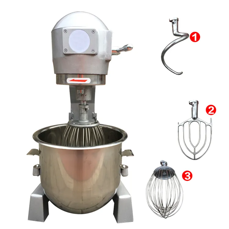 Professional Home Use High Quality 20L 30L Vertical Planetary Mixer Dough Mixer Price