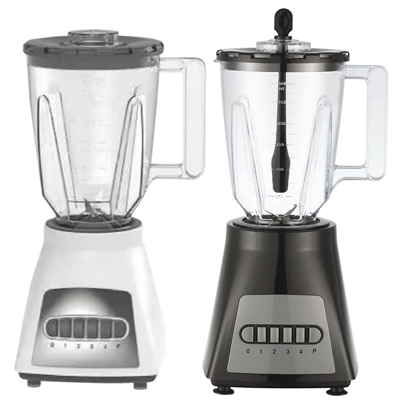 Kitchen Household Appliance 400W Juice Extractor 1.5L Plastic Jar or Glass Jar Meat Chopper Nut Grinder Vegetable Mixer Food Blender