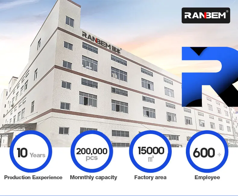 Ranbem 110V 220V Thermal Wall Breaking Machine Blender Automatic Soy Milk Maker Soybean Bean Milk Maker