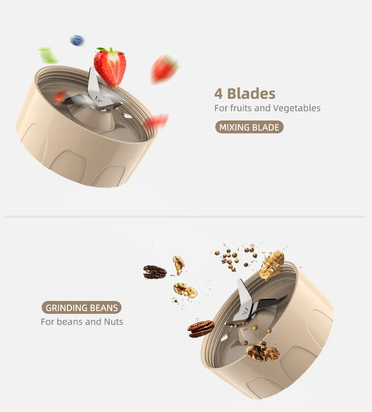 2022 New Arrival Excellent Retro Style Personal Portable Blender