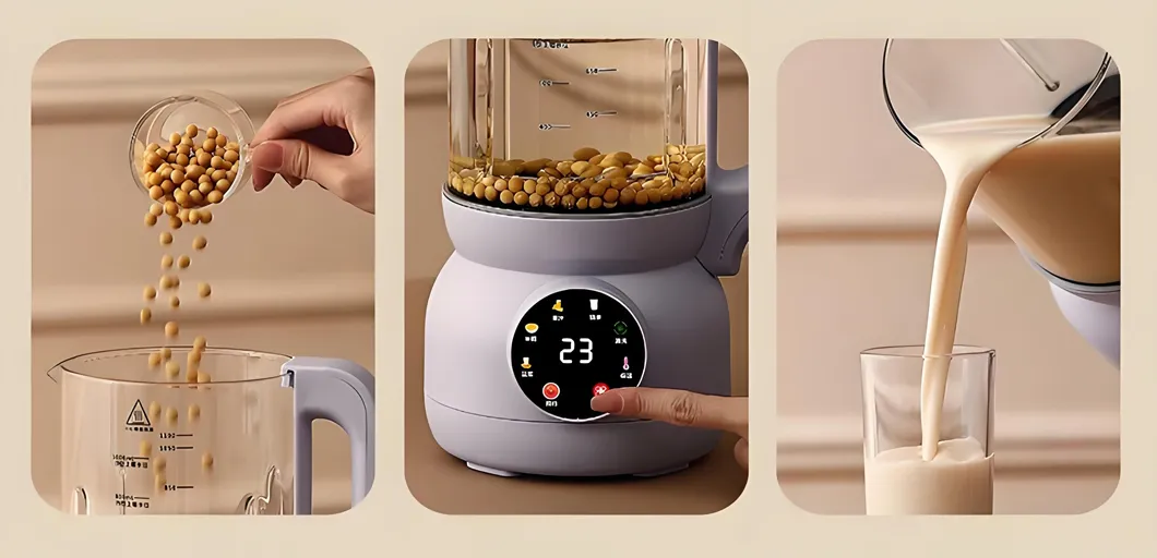 Elegent Purple Design 1L Compact Blender for Small Family Use