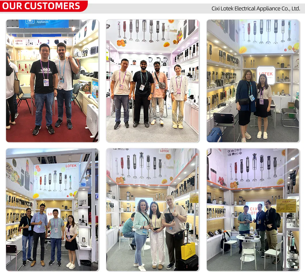 Powerful 1000W DC Motor Colorful LED Light Electric Mini Hand Stick Blender