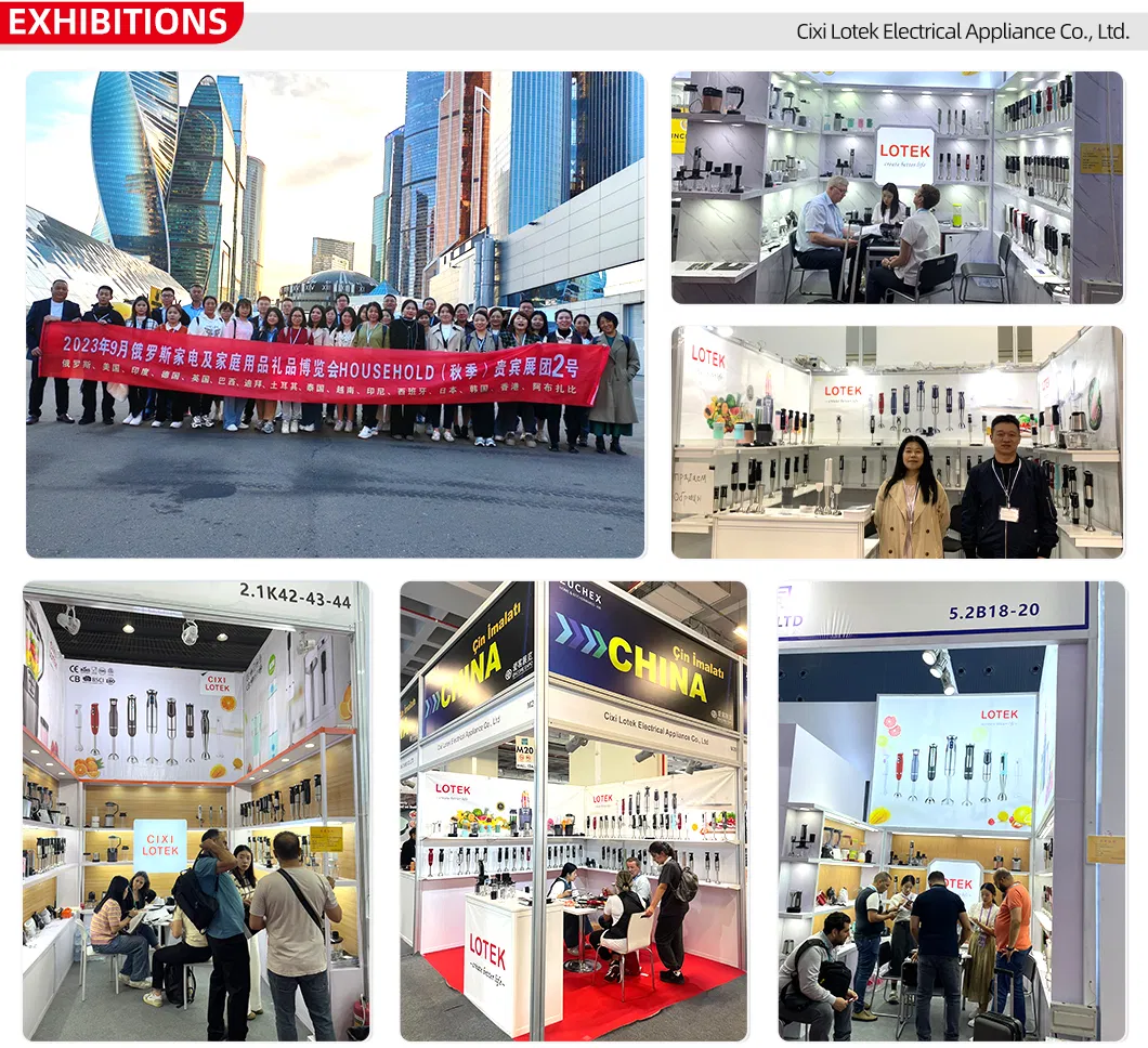 Powerful 1000W DC Motor Colorful LED Light Electric Mini Hand Stick Blender