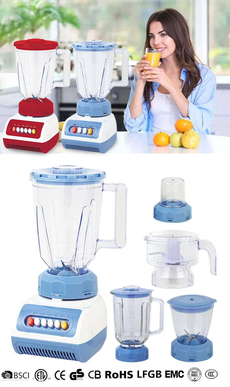 Kitchen Appliance Food Blender 1.5L Plastic Jar Variable Speed Juicer Mixer Grinder Machine Glass Plastic Container for Household Kitchenuse 999 Blender