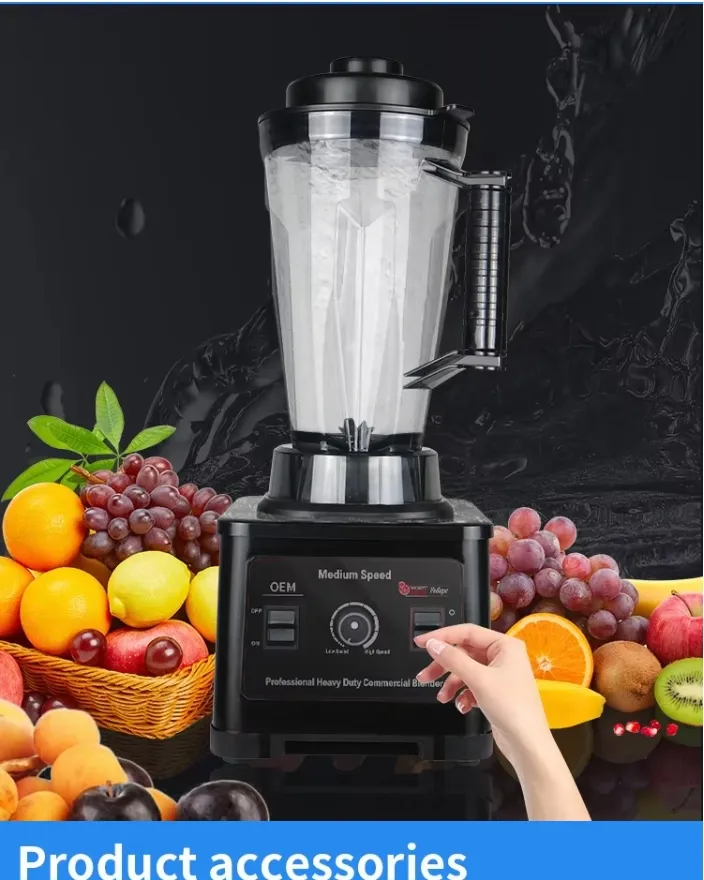 High-Performance 3L 4L Blender Model Hj 03 with User-Friendly Knob Control