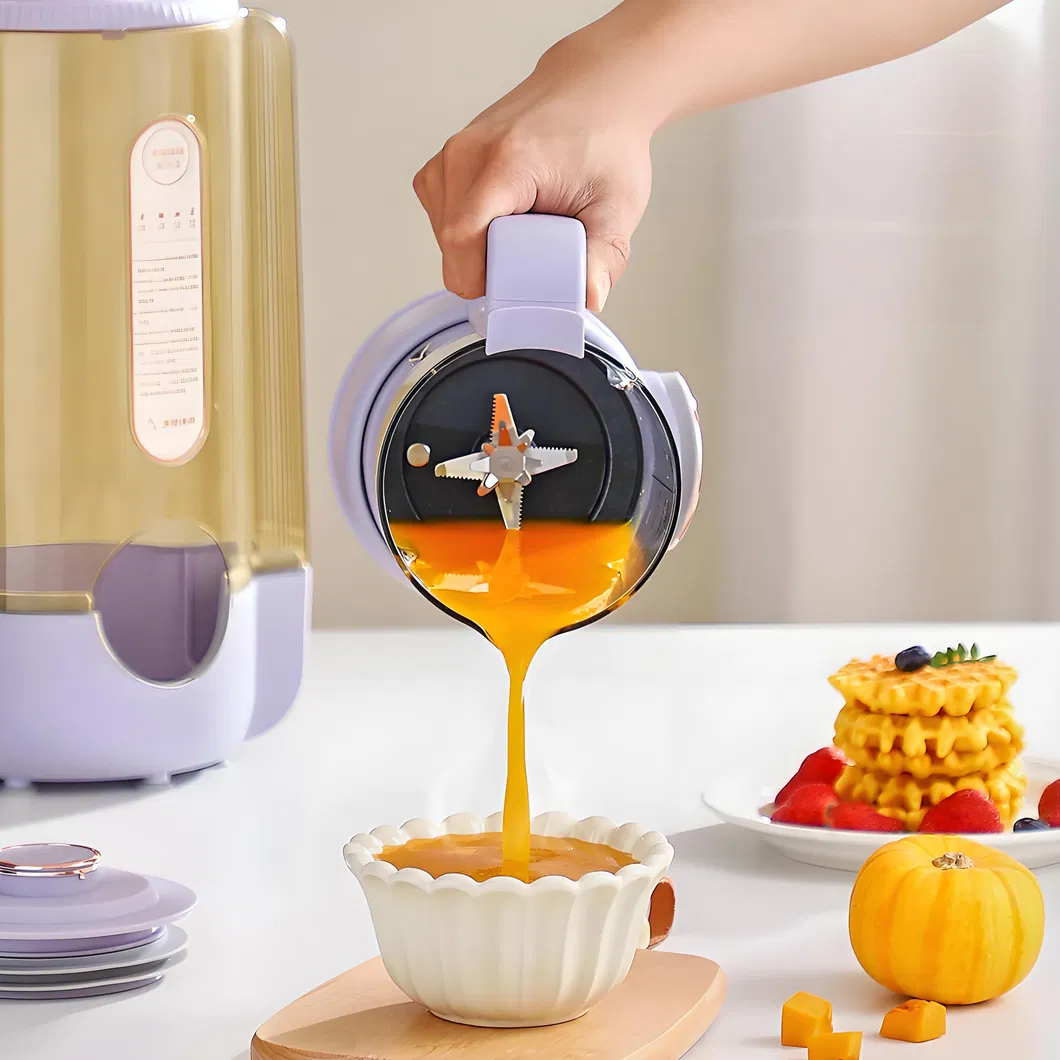 Hot Sales 1.65L Purple Family Use Noise-Reducing Multifunctional Blender