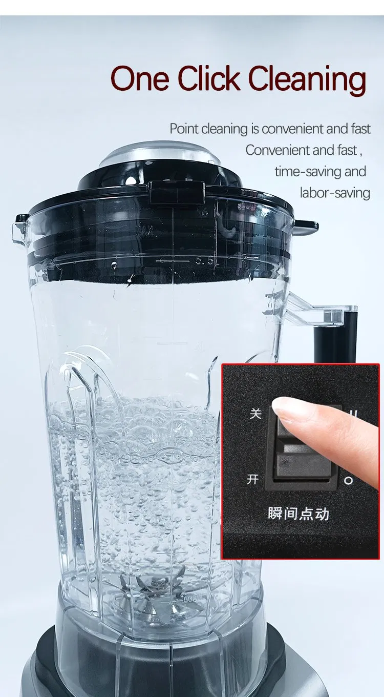 Fruit and Vegetable Blend Machine Wholesales Commercial Blender with 304ss Blade