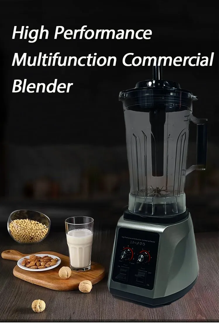 Fruit and Vegetable Blend Machine Wholesales Commercial Blender with 304ss Blade