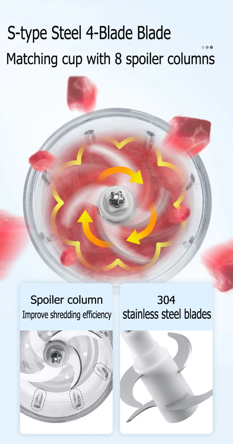 Mini Potable Electric Baby Food Maker Food Processor Mixer Fruit Juicer Blender OEM