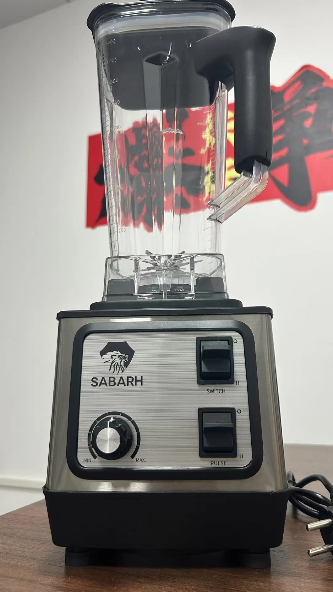 Versatile 2L Stainless Steel Blender for Smoothies and Soups