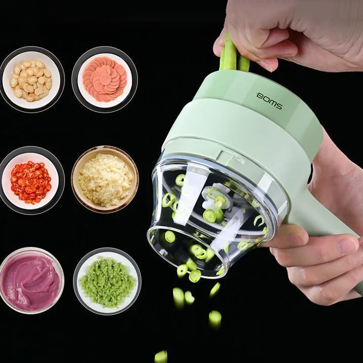 Kitchen Appliance Home/Commercial Automatic Veg Chopping Machine Food Processor Veggie Chopper Dicer Cutter 220V Electric Slicer Vegetable Chopper