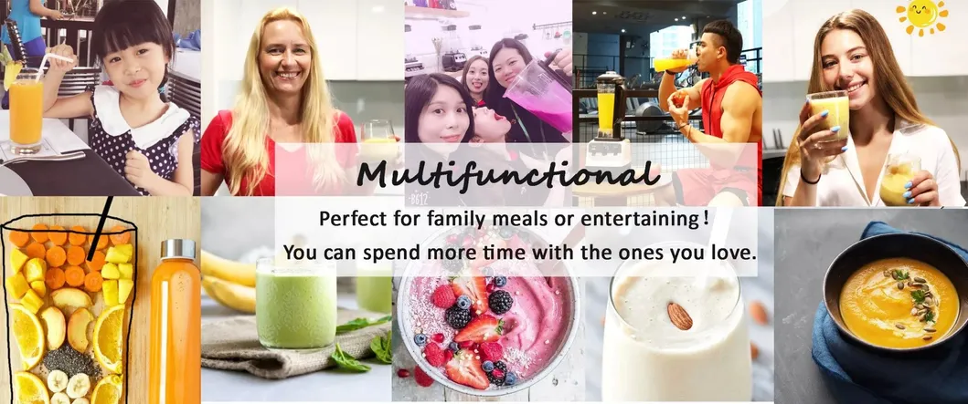 2L Commercial Blender Food Electric Blender Coffee Beans Fruit Juicer Ice Crusher