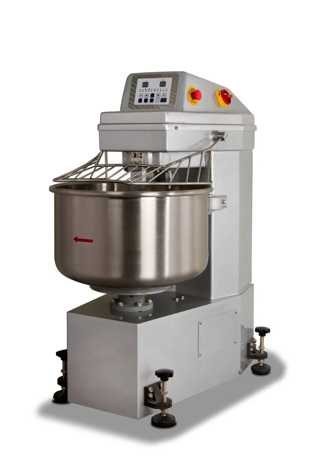 Bakery Equipment Dough Mixer 12kg Flour Electric Spiral Dough Mixer 30L Pizza Dough Kneading Machine/Bread Making Machine/Kitchen Appliances