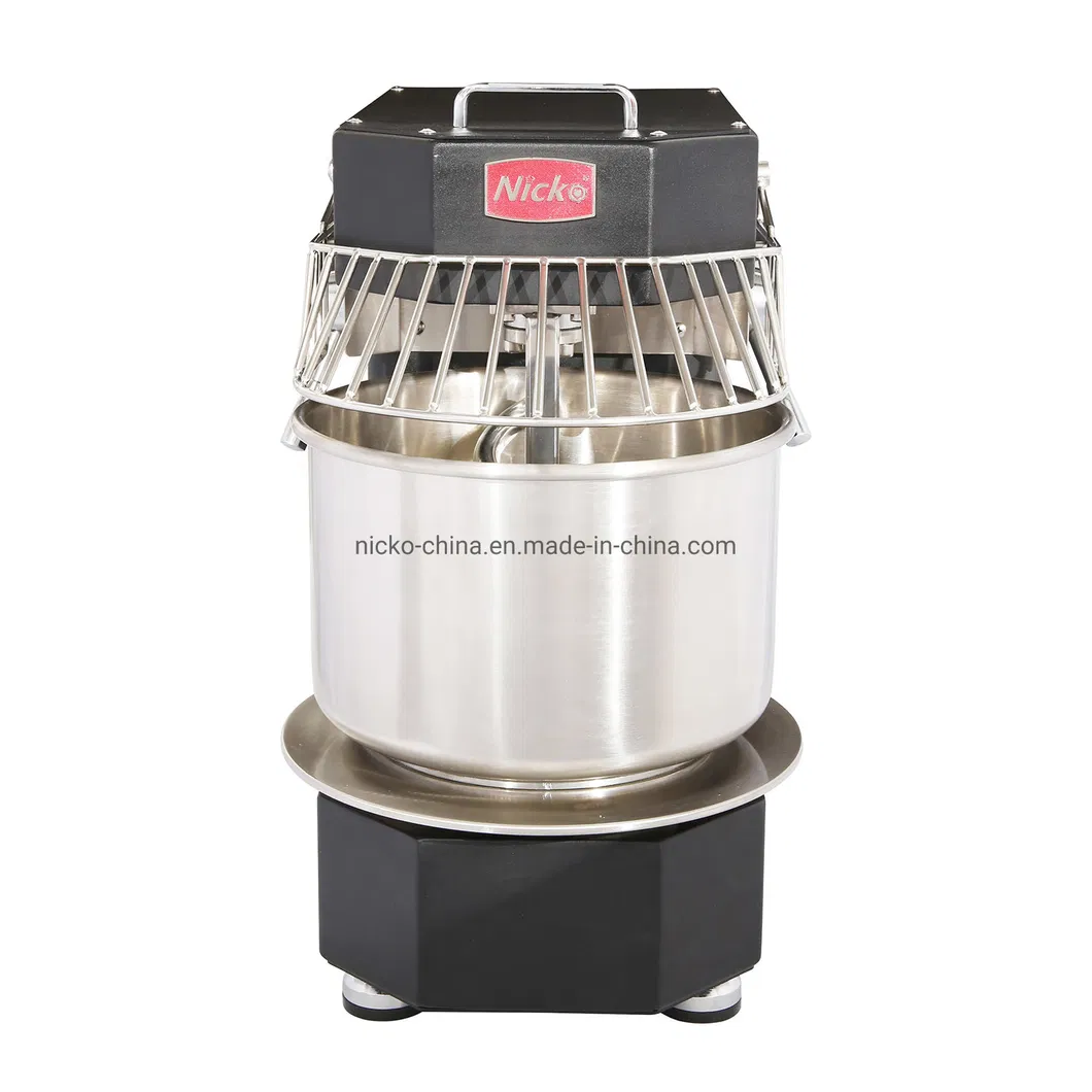 Bakery Equipment Dough Mixer 12kg Flour Electric Spiral Dough Mixer 30L Pizza Dough Kneading Machine/Bread Making Machine/Kitchen Appliances