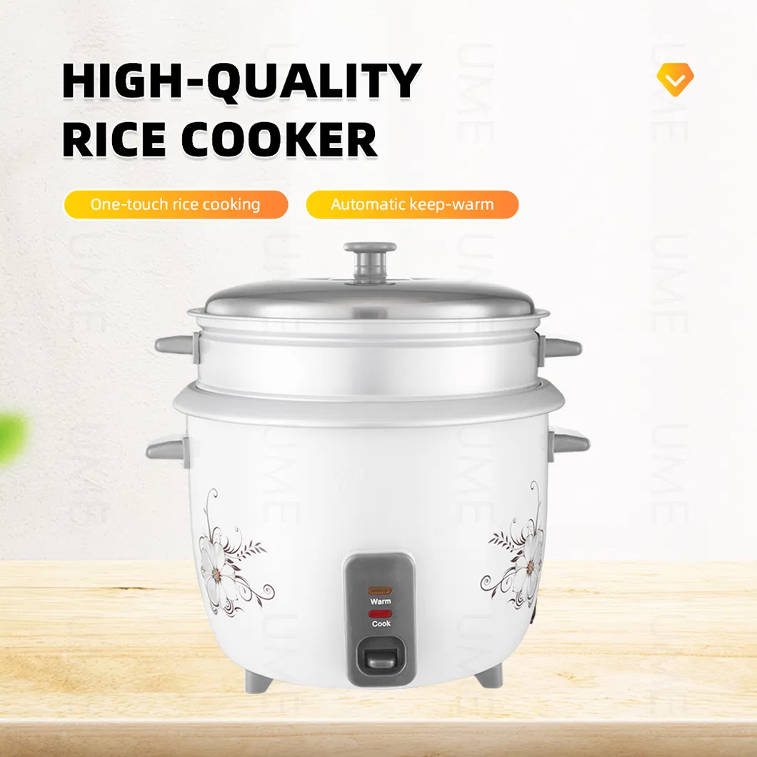 Drum Rice Cooker Kitchen Appliance Stainless Steel Automatic Keep Warm Electric Rice Cooker