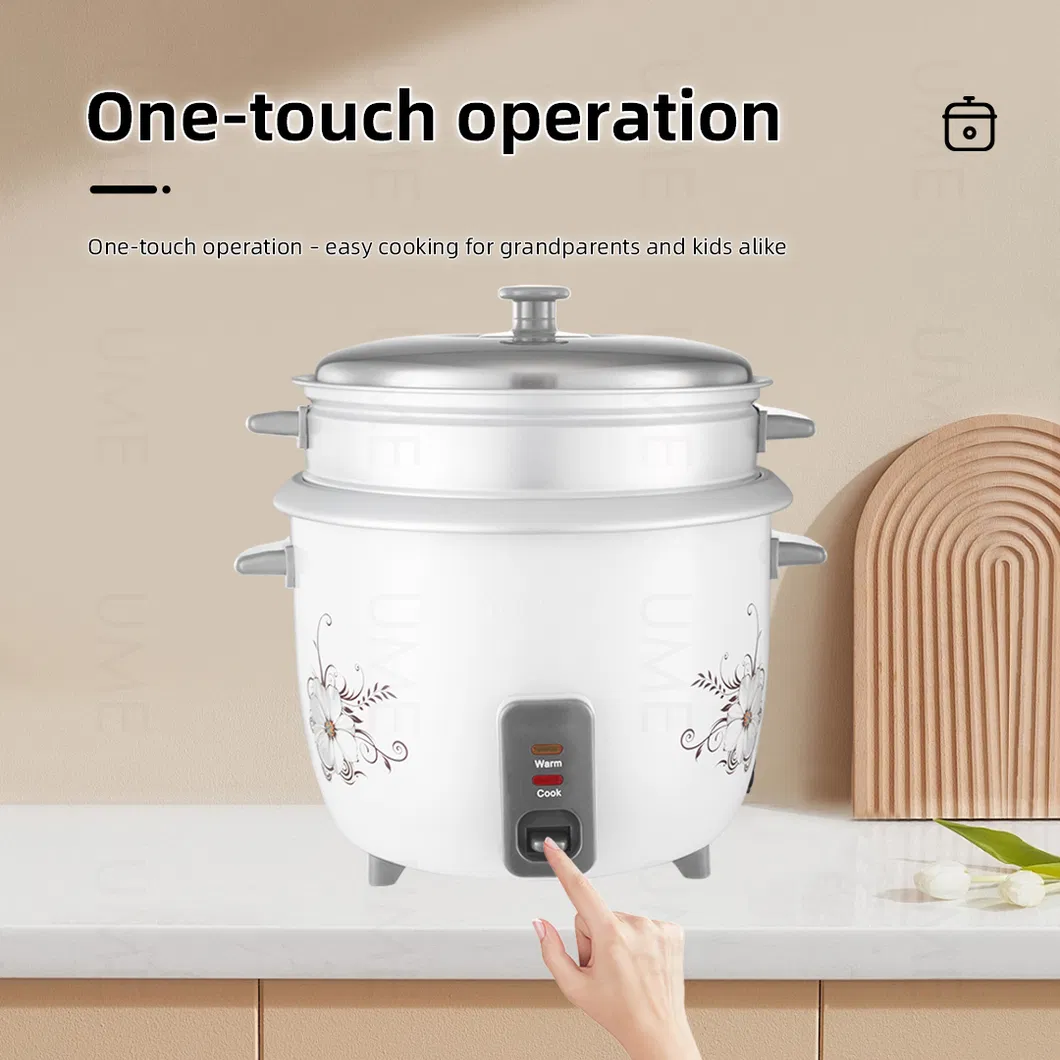 Drum Rice Cooker Kitchen Appliance Stainless Steel Automatic Keep Warm Electric Rice Cooker