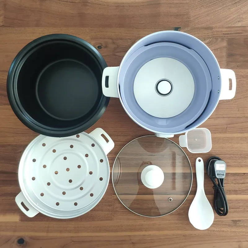 Drum Rice Cooker with Durable Quality for Big Family Non Stick Pots