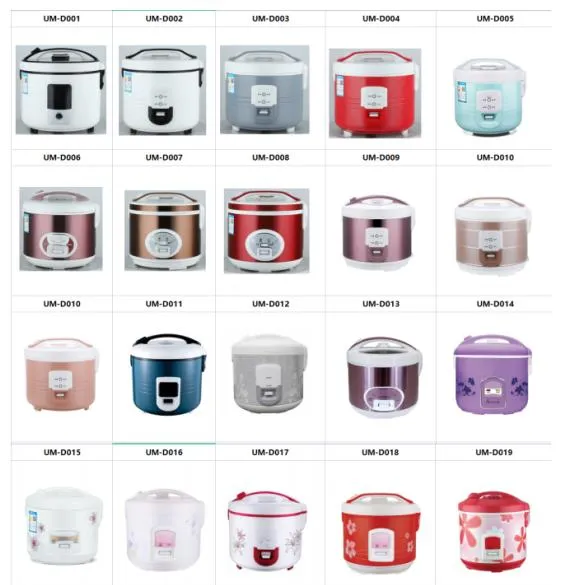 2025 Vietnam Thailand Popular Electric Pressure Rice Cooker with Non Stick Inner Pot Kitchen Appliance