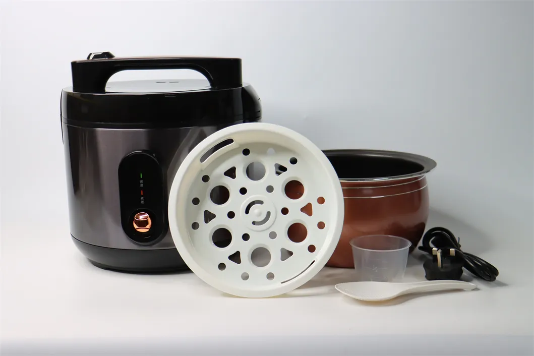 Deluxe Stainless Steel Electric Rice Cooker for Home Kitchen