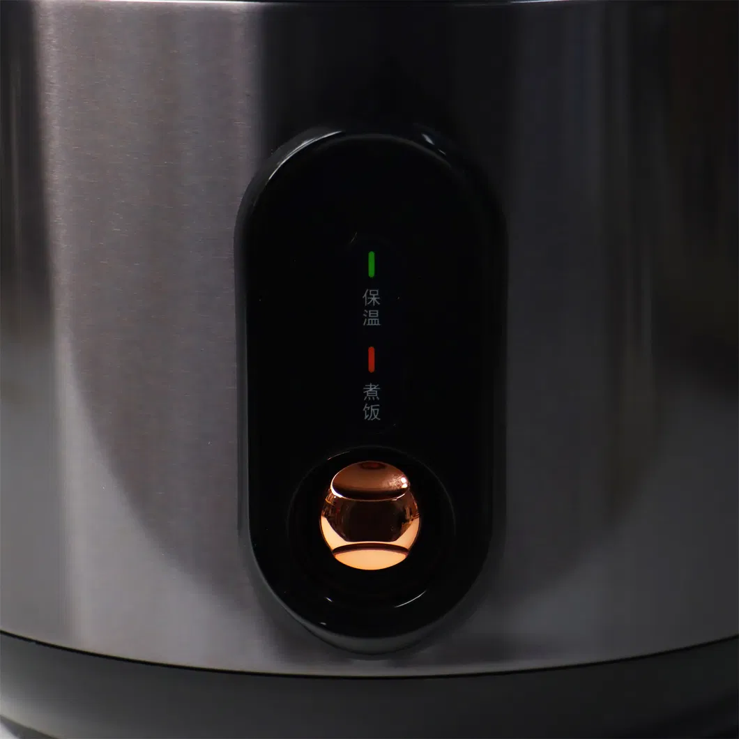 Deluxe Stainless Steel Electric Rice Cooker for Home Kitchen