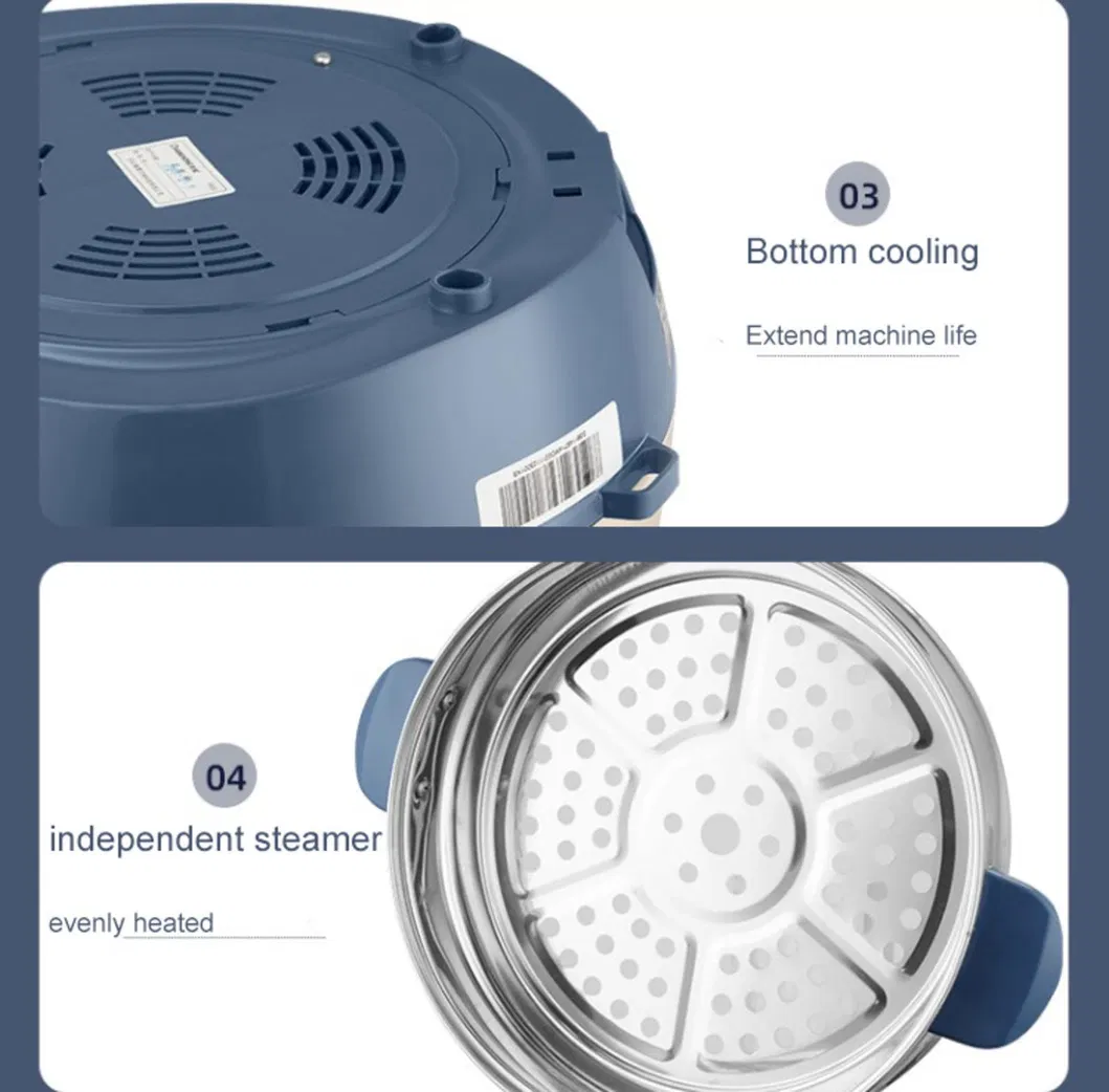 Wholesale Price 2023 New 4L Non-Stick Coating Keep Warm Function Rice Cooker