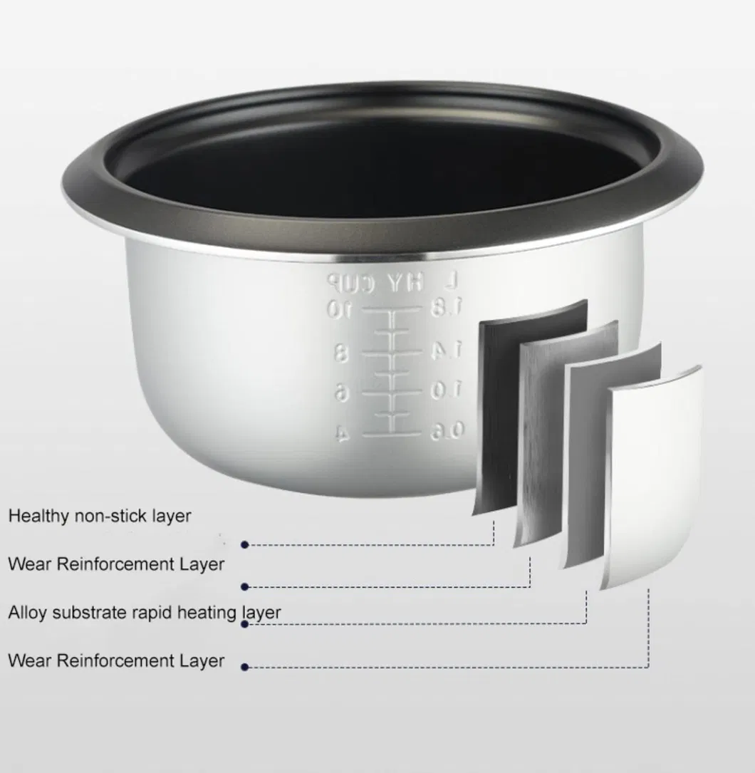 Wholesale Price 2023 New 4L Non-Stick Coating Keep Warm Function Rice Cooker