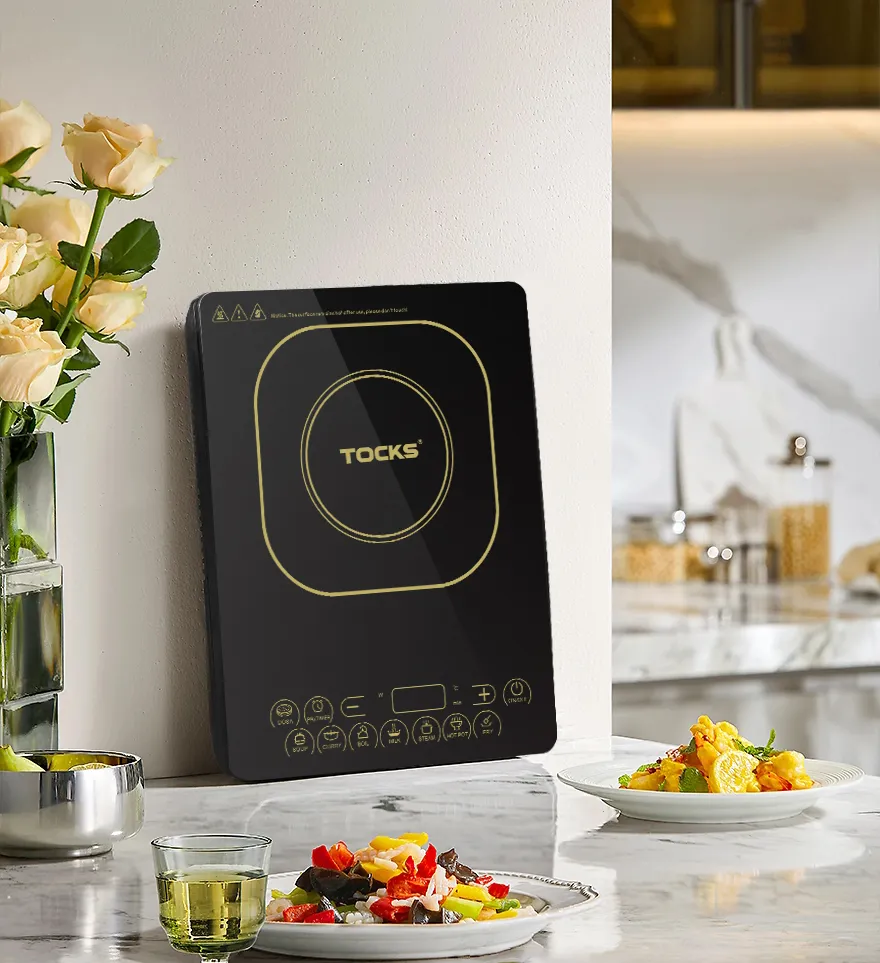 Home Appliance Induction Cooker with Sensor Touch Control
