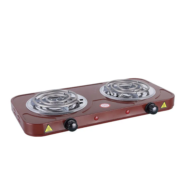 Portable Electric Stove 2000W Hot Plate Cooker 2 Burner Hot Plate