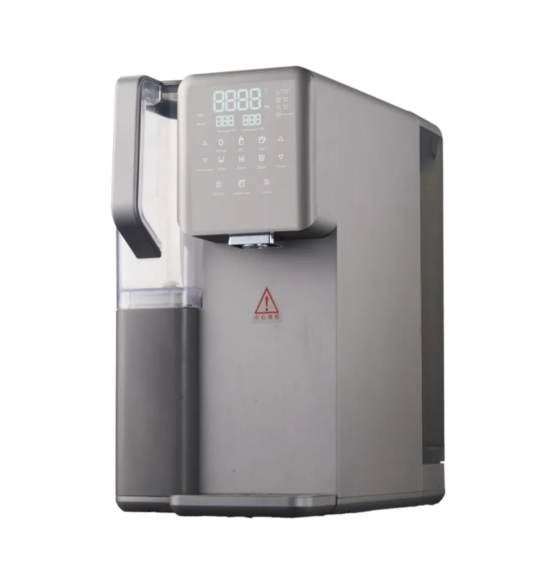 Intelligent Electronic Cooling Cold Water Dispenser Instant Heating Hot Water Home Use Purifier RO Filtration with Water Tank