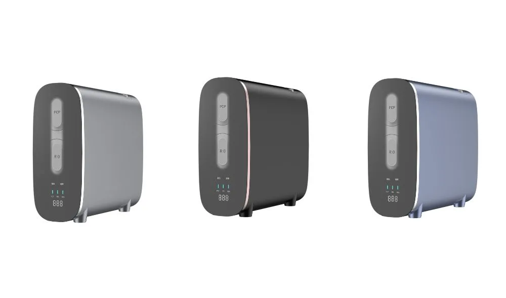 2 Stages Home RO Filtration with Fitraction Capacity 500 or 600g Per Day (HBRO-500G-205A)