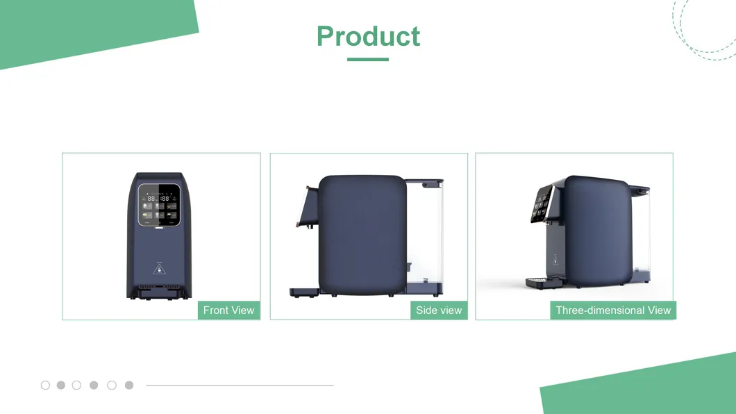 Free Installation Home Desktop 6-Stage Filtration System 3L Tank Heating RO