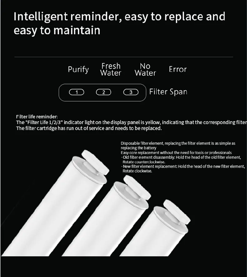 Best Home Drinking Reverse Osmosis Purificador De Agua PARA Beber Water Filtration System