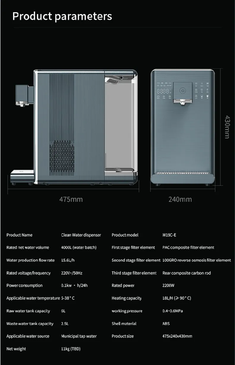 Best Home Drinking Reverse Osmosis Purificador De Agua PARA Beber Water Filtration System