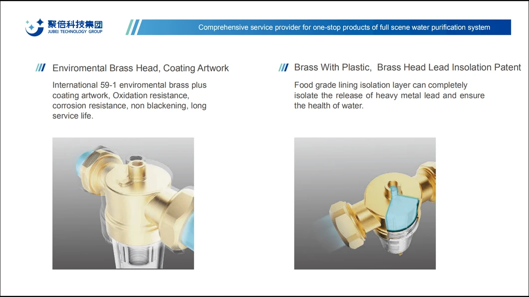 Spin Down Sediment Water Filter System with Pressure Gauge Auto Backwash Module with Touch Screen Home Pre-Filtration System