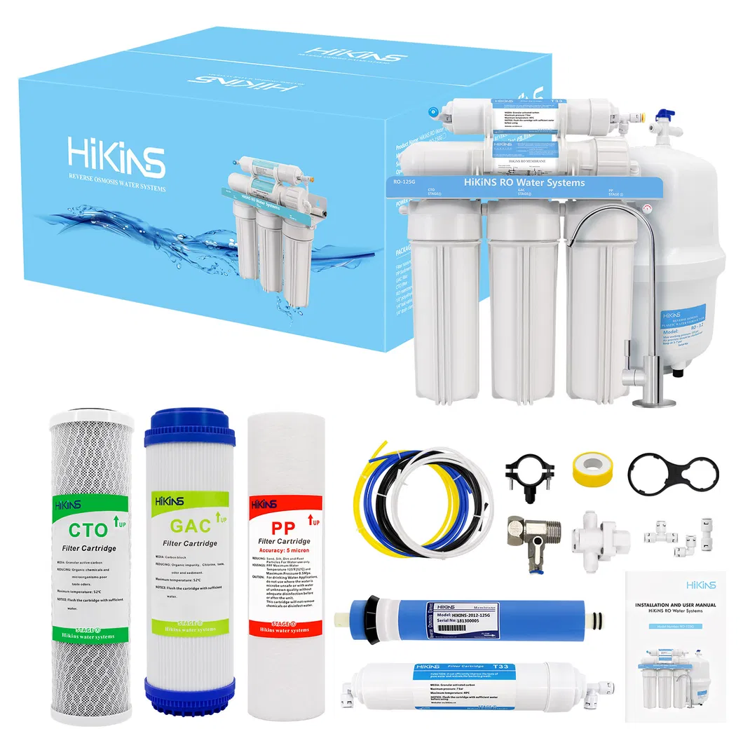 125gpd Home Water Filtration Systems for Direct Dringking