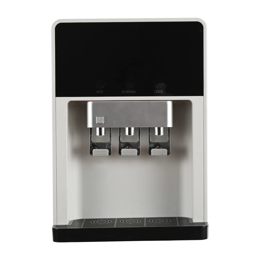 4 Stages Desktop RO or UF Home Straight Drinking Hot and Compressor Cold Pipeline Water Dispenser Purifier with Filtration